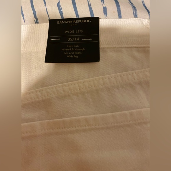 Banana Republic Pure White Wide-Leg jean - Picture 7 of 10